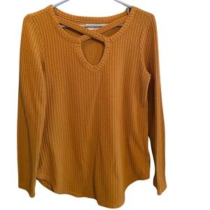 Maurices Golden Knit Blouse